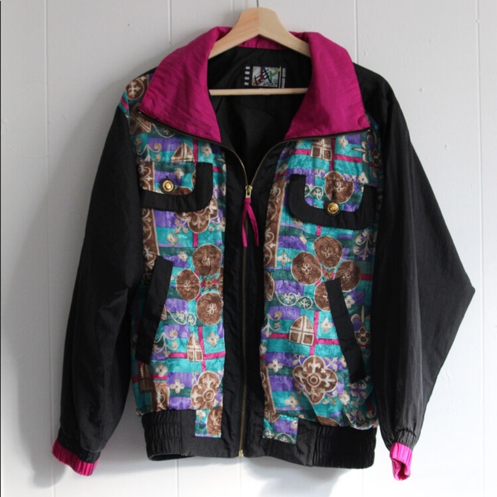 Vintage River Edge Windbreaker